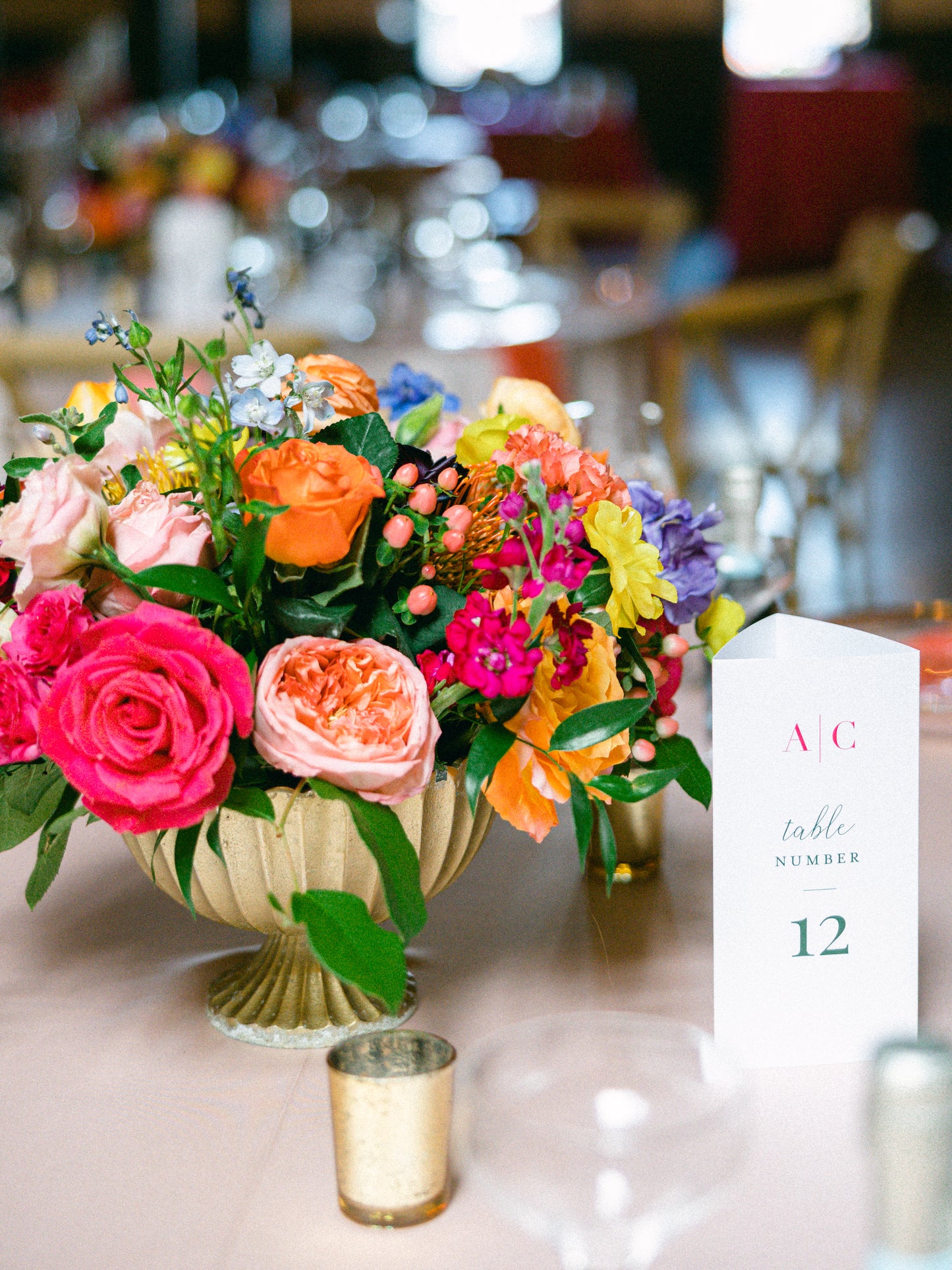 3-Sided Table Numbers