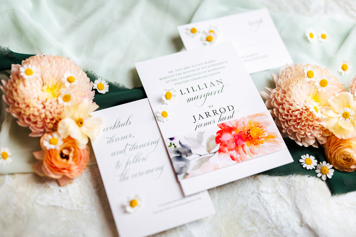 Floral Invitation Suite